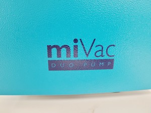 Thumbnail image of GeneVac MiVac Quattro Concentrator, Duo Pump, Speed Trap & Controller System Lab