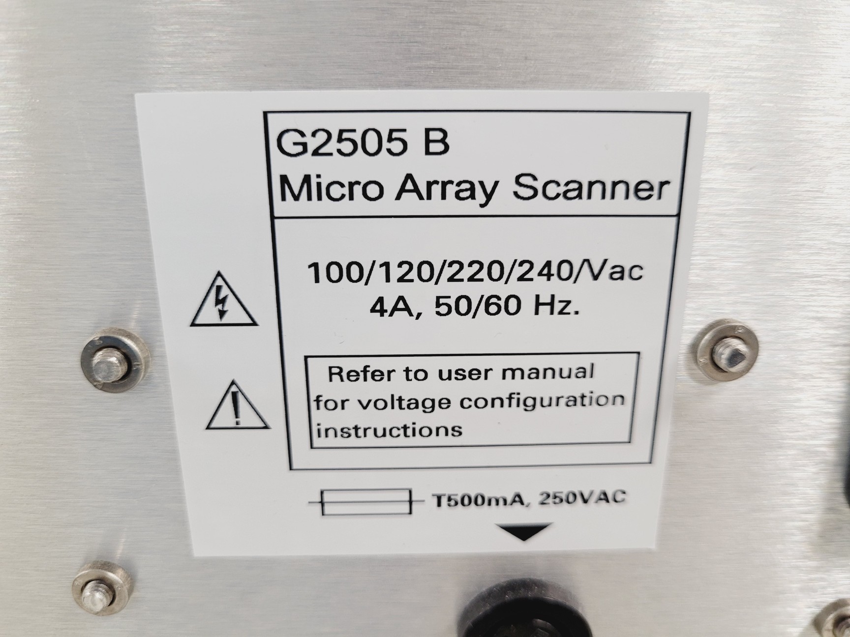 Image of Agilent Technologies DNA Microarray Scanner G2505 B Lab