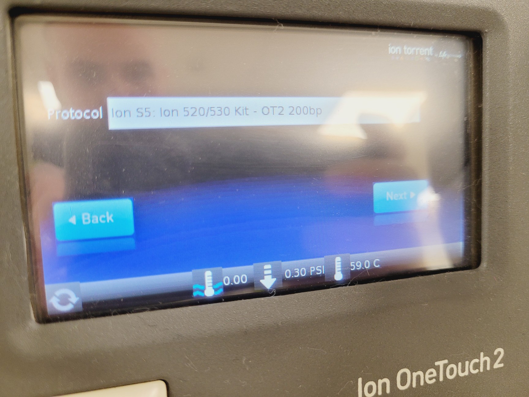 Image of ION Torrent PGM Unit With ION OneTouch 2 Unit And ION OneTouch ES Unit Lab