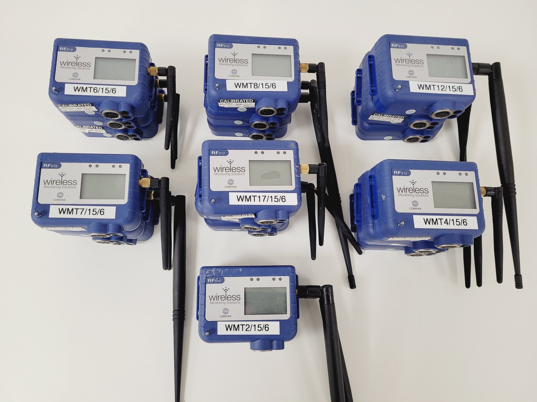 Image of Lot of 30 x Comark Wireless Temperature Transmitters RF513,RF500,RF512,RF516 