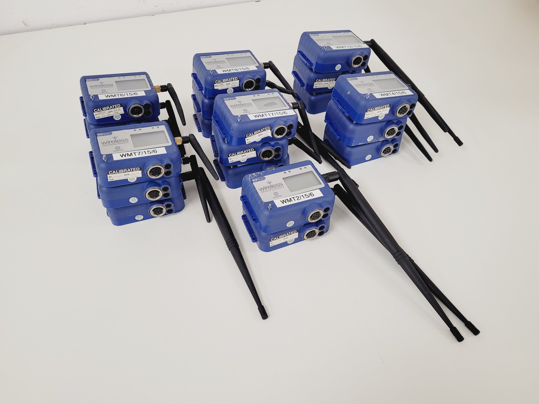 Image of Lot of 30 x Comark Wireless Temperature Transmitters RF513,RF500,RF512,RF516 