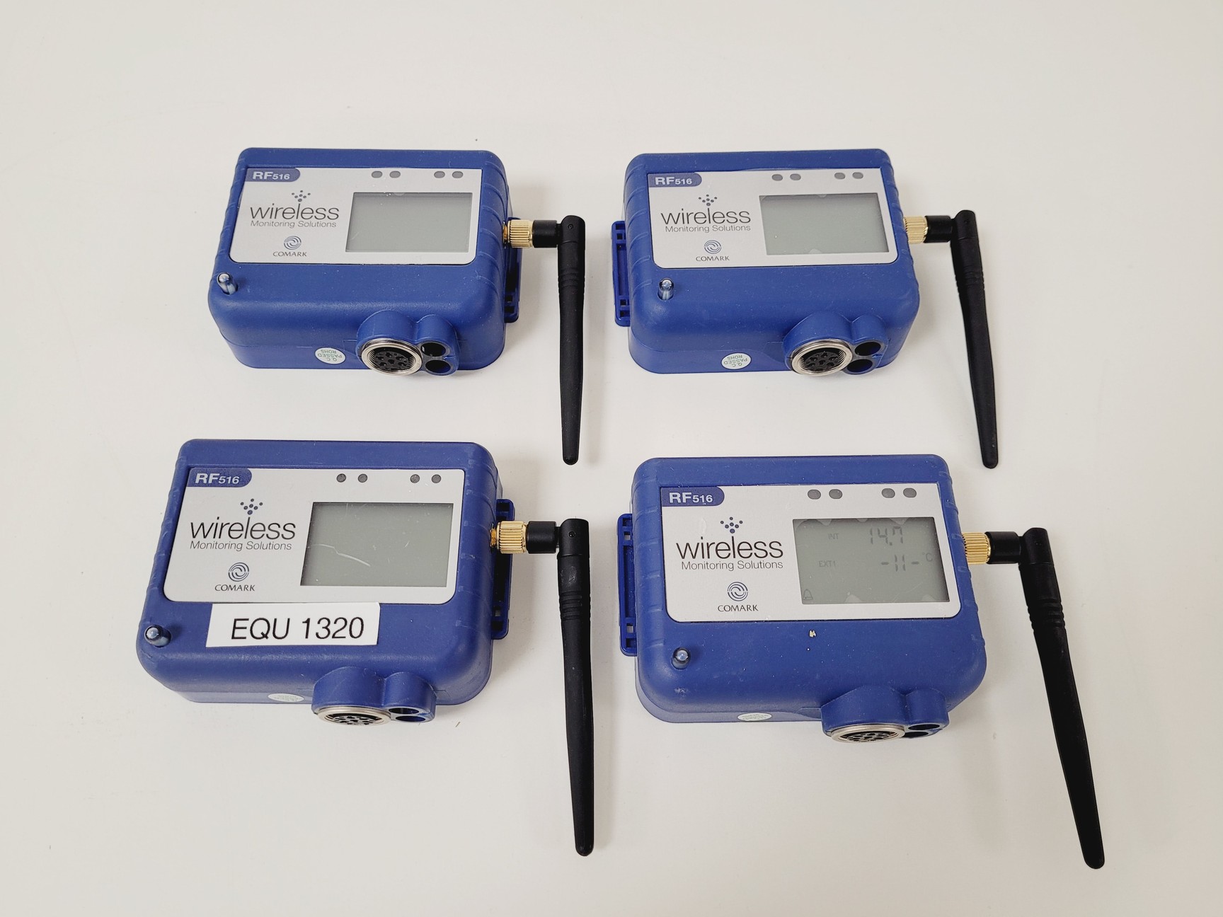 Image of Lot of 30 x Comark Wireless Temperature Transmitters RF513,RF500,RF512,RF516 