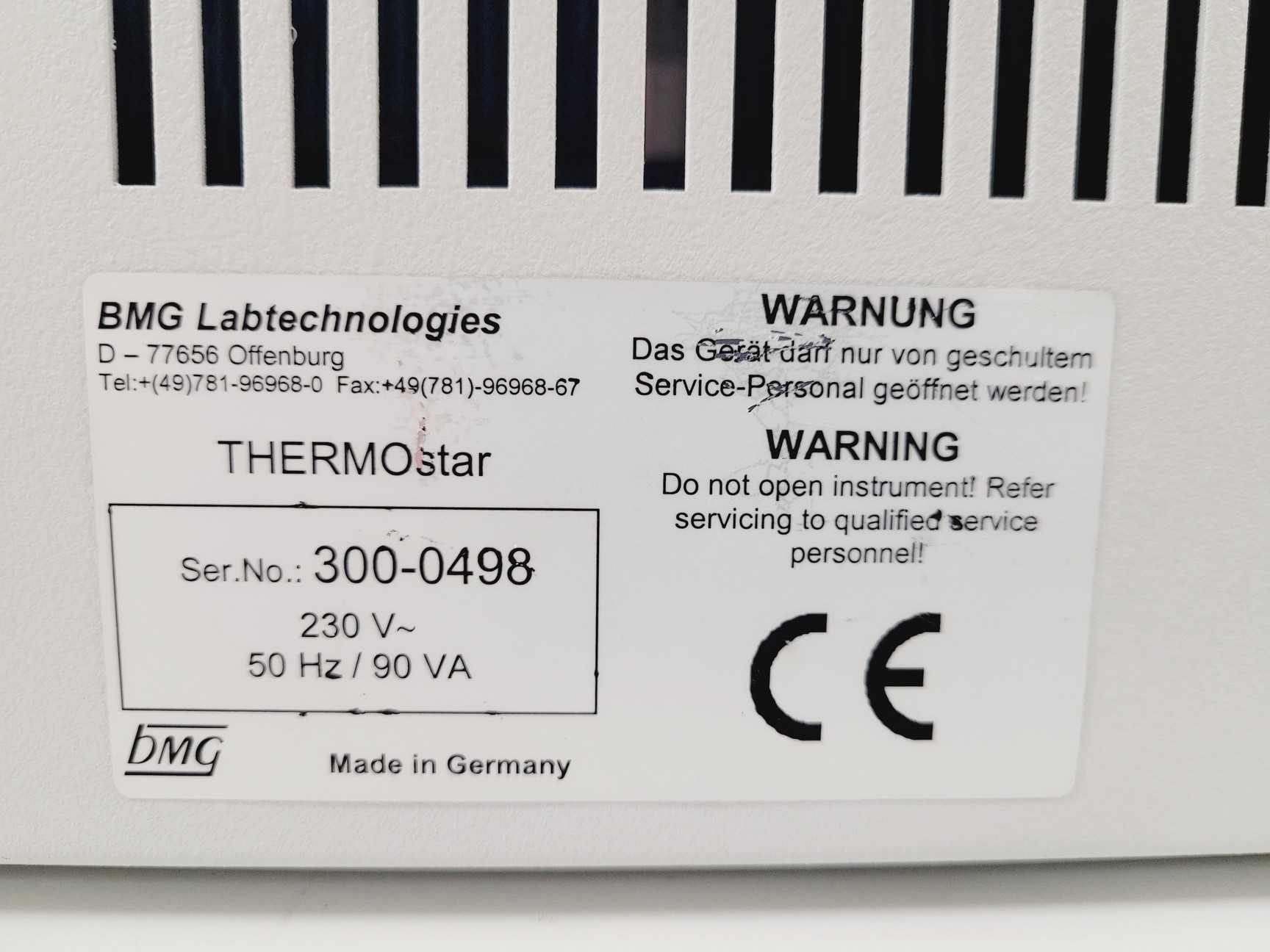 Image of BMG LabTechnologies ThermoStar Microplate Incubator Shaker Lab