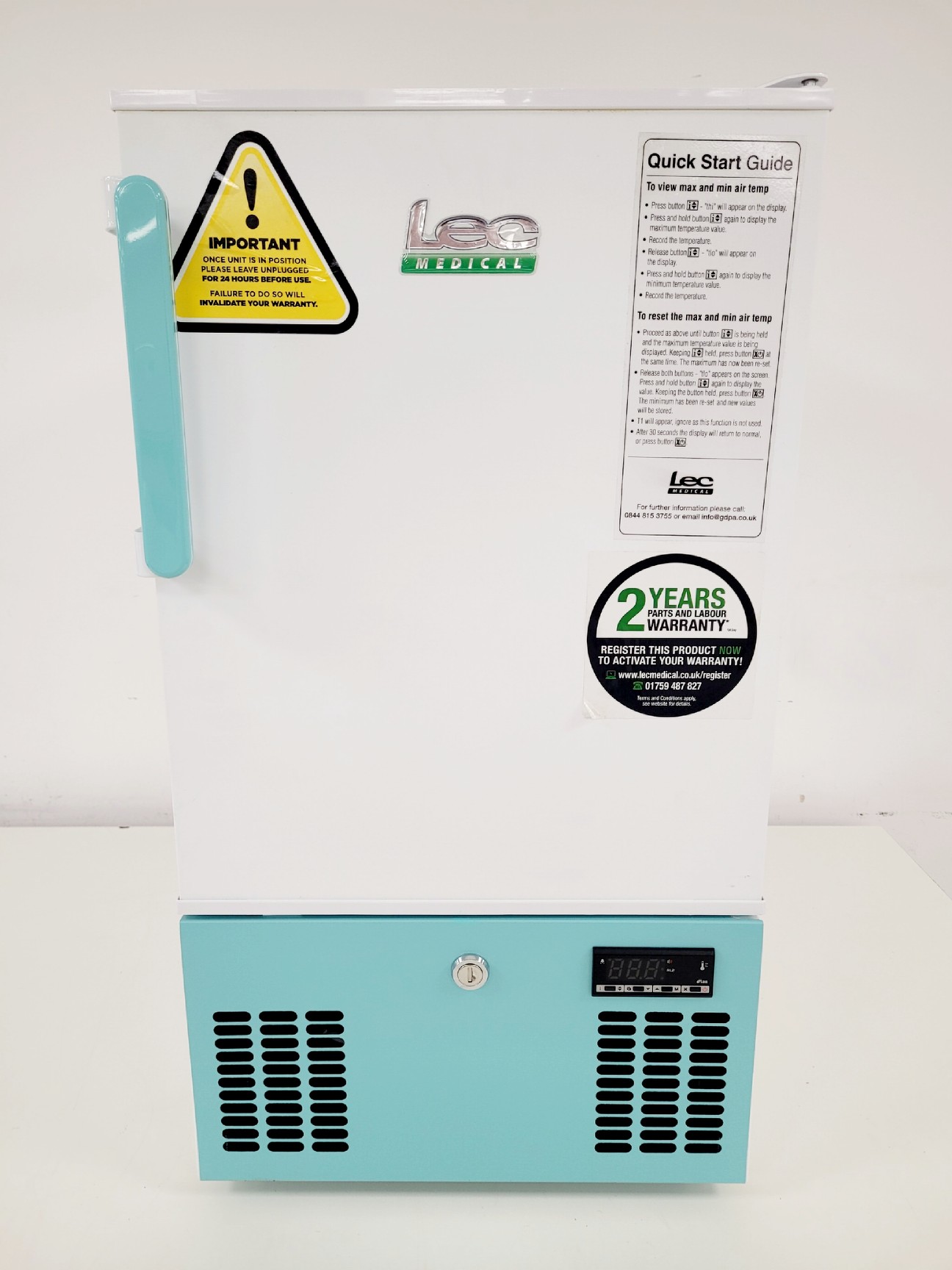 Image of  LEC Model PE102C Medical Refrigerator Lab