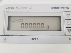 Thumbnail image of Mettler Toledo AG245 Scale/Balance Lab