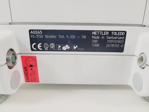 Thumbnail image of Mettler Toledo AG245 Scale/Balance Lab
