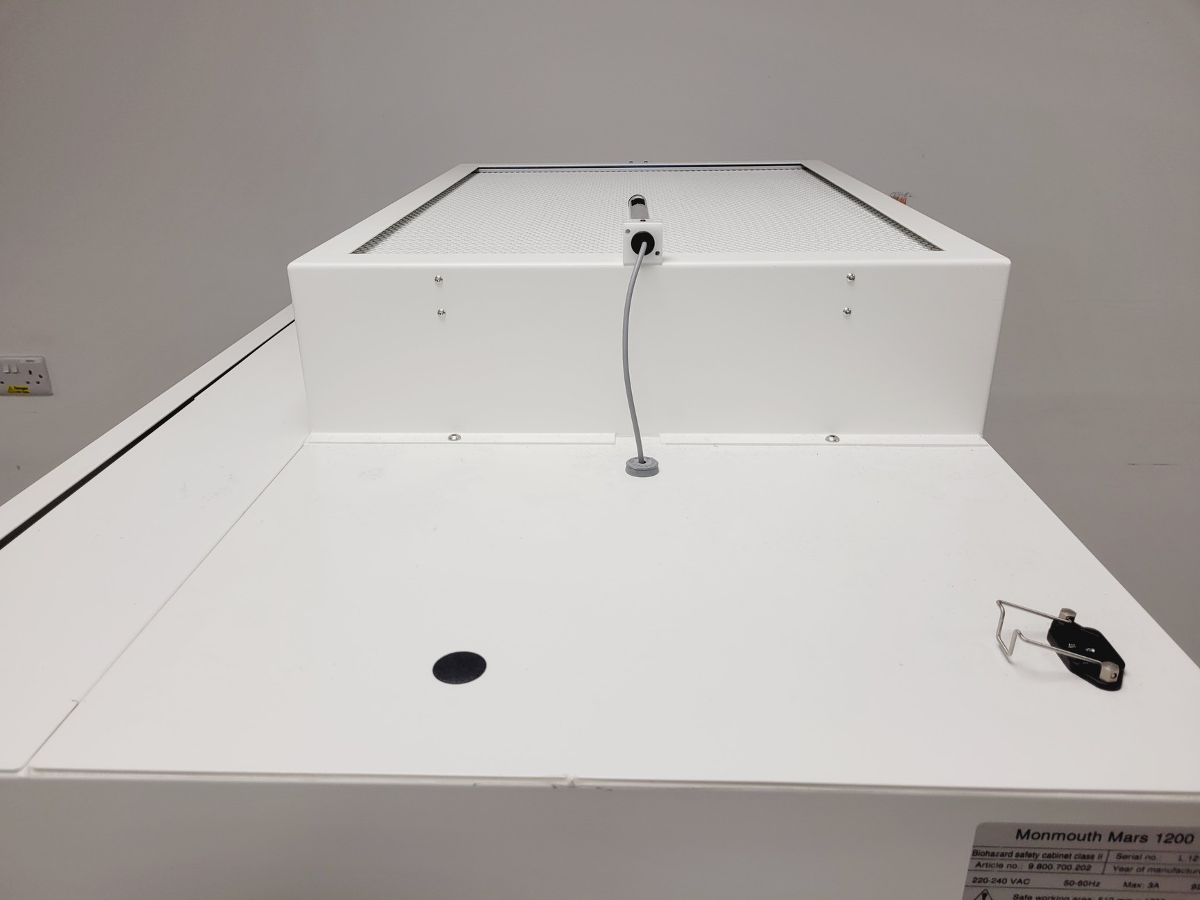 Image of Monmouth Mars 1200 Class II Biological Safety Cabinet Spares/Repair