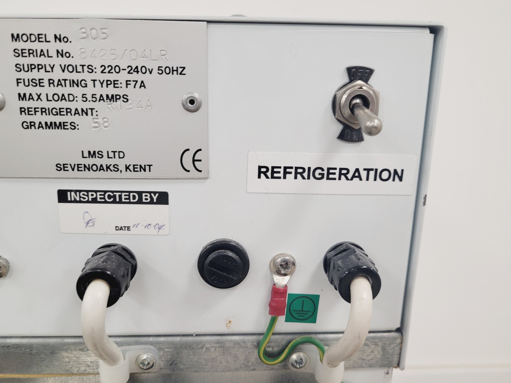 Image of LMS Cooled UnderBench Incubator Model-305 Lab