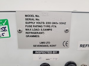 Thumbnail image of LMS Cooled UnderBench Incubator Model-305 Lab