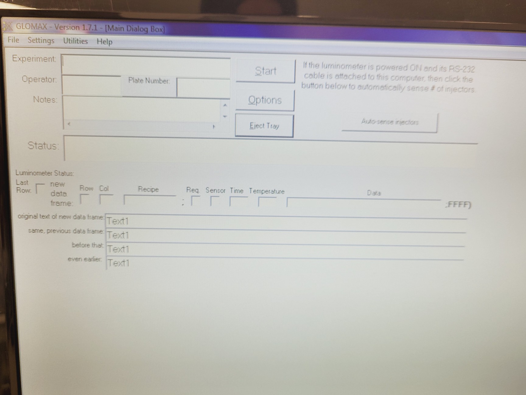 Image of Promega GloMax 9100-102 96 Microplate Luminometer w/ PC & GloMax Software Lab