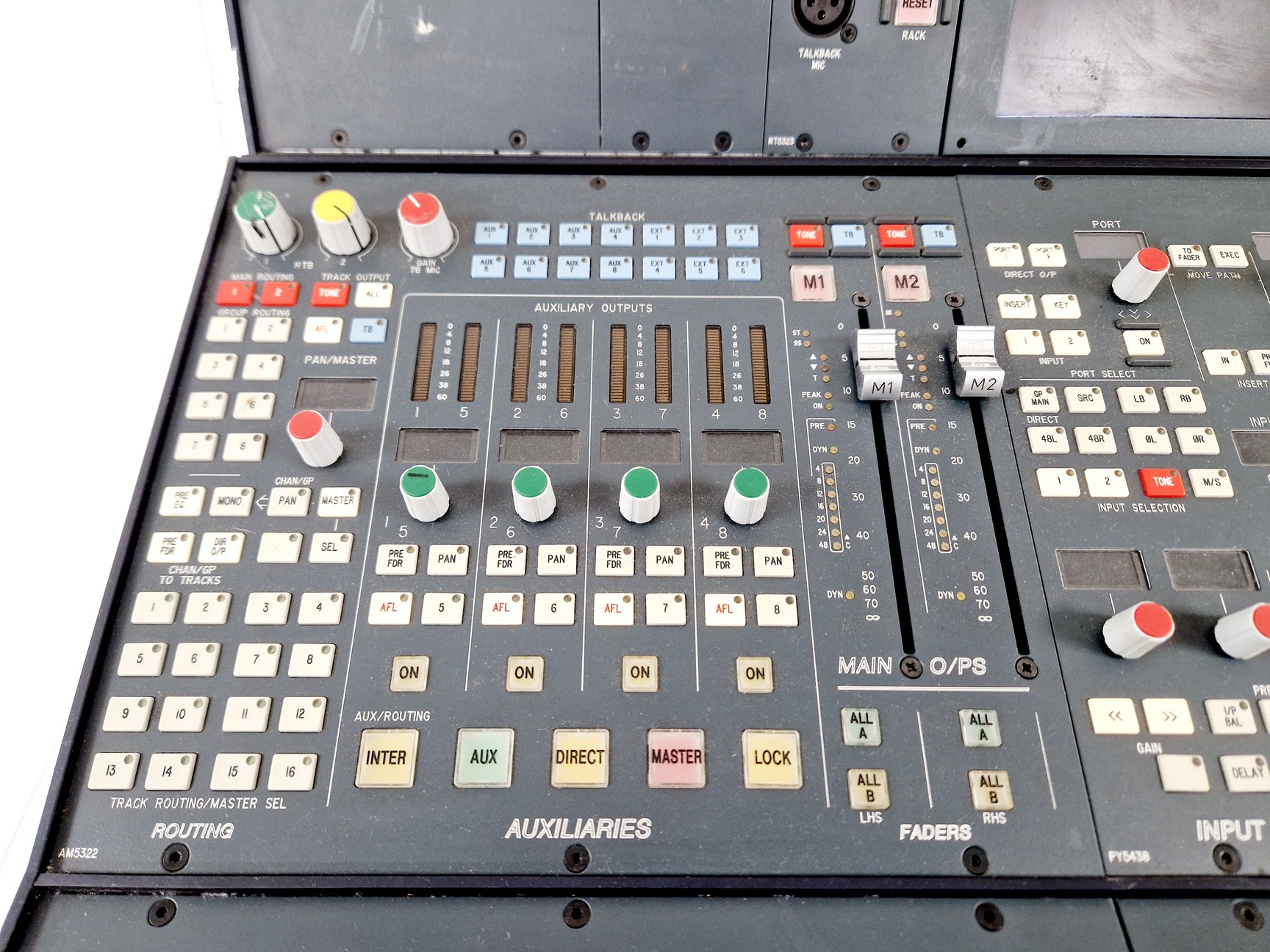 Image of Calrec Zeta Sound/Broadcast Audio Console 24 Channel- Ex BBC - Spares/Repair