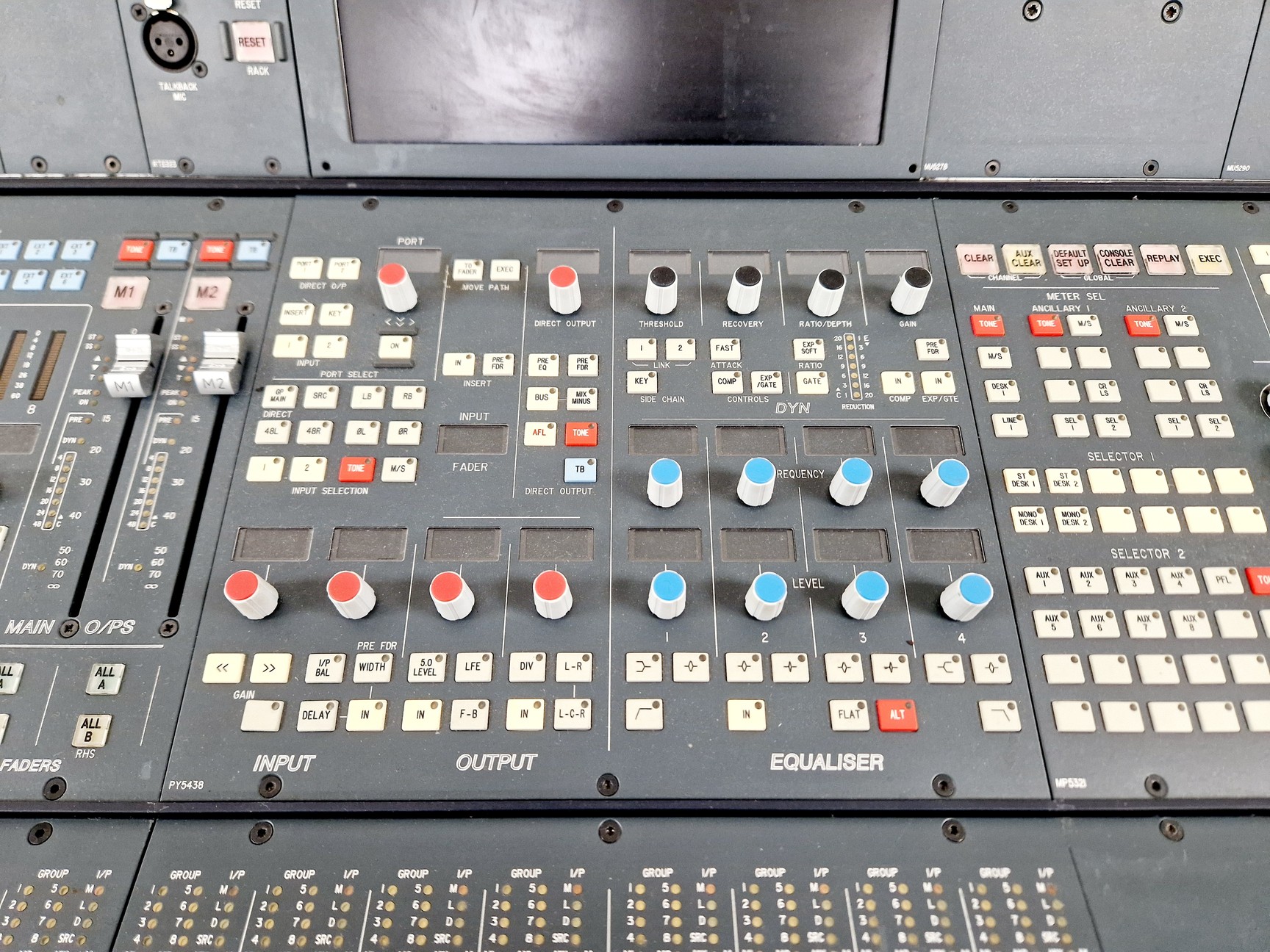 Image of Calrec Zeta Sound/Broadcast Audio Console 24 Channel- Ex BBC - Spares/Repair