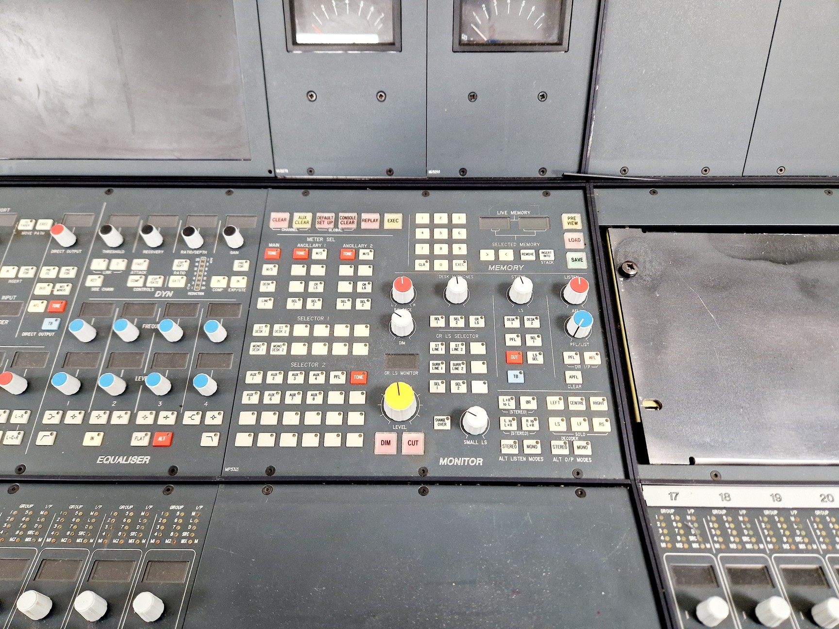 Image of Calrec Zeta Sound/Broadcast Audio Console 24 Channel- Ex BBC - Spares/Repair