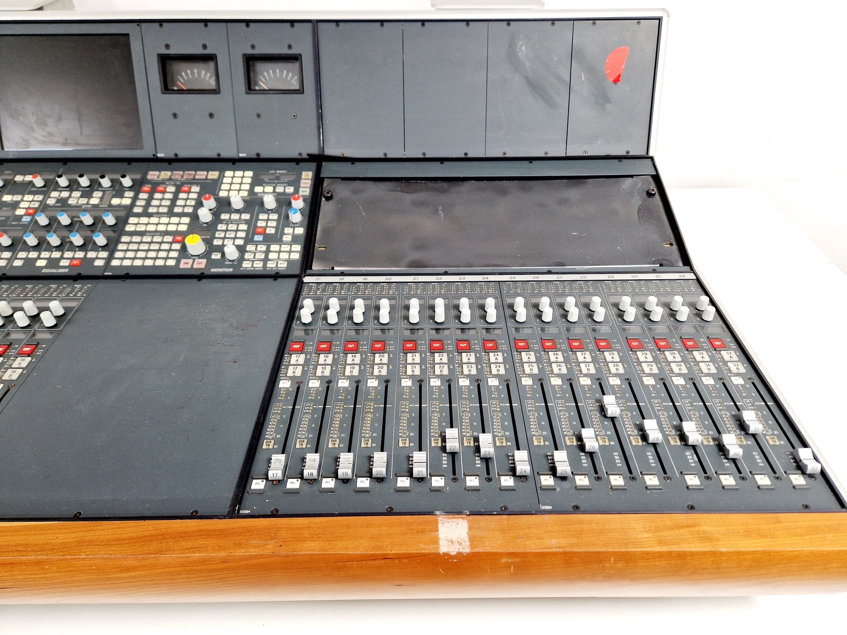Image of Calrec Zeta Sound/Broadcast Audio Console 24 Channel- Ex BBC - Spares/Repair