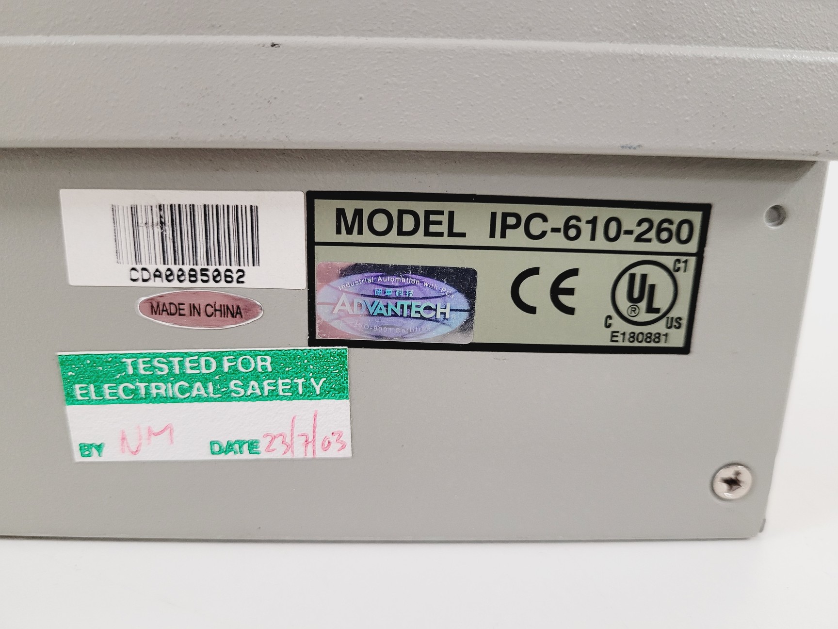 Image of Advantech Industrial Computer IPC-610  Lab