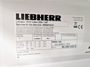 Thumbnail image of Liebherr Mediline Model LKUexv 1610 Fridge Spares/Repair Lab