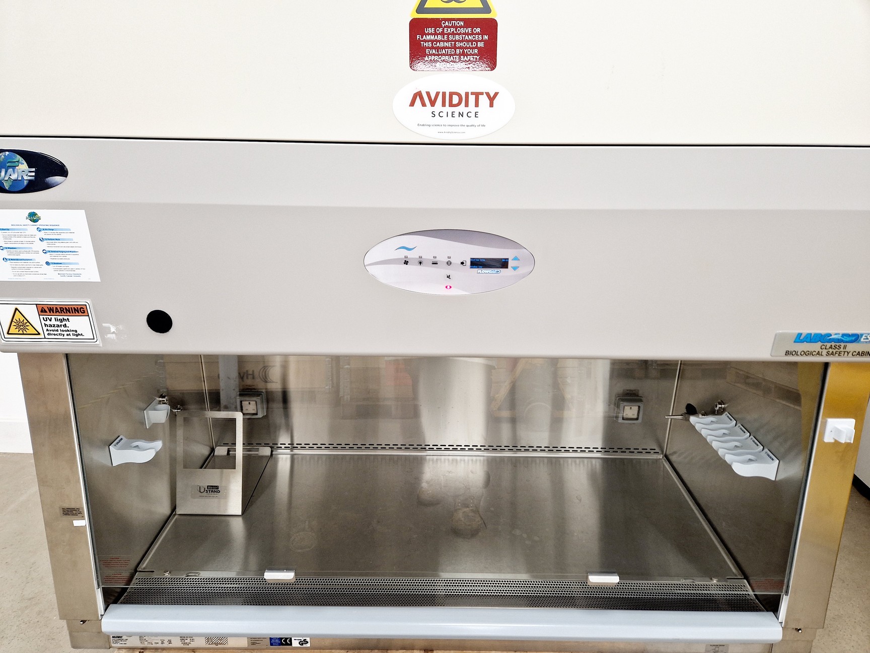 Image of Nuaire LabGard ES Class II Biological Safety Cabinet Model- NU 543 500S Lab