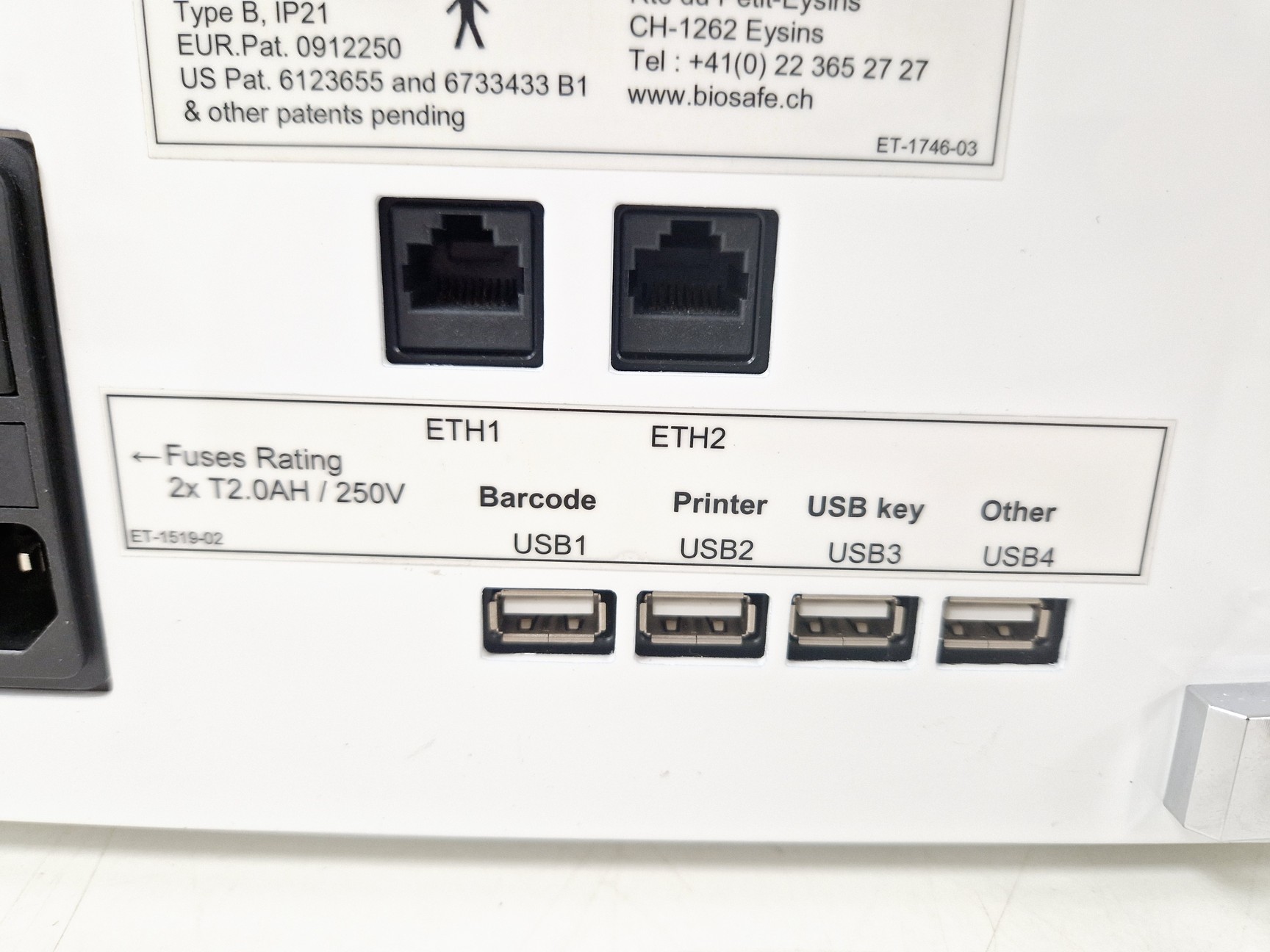 Image of Biosafe Sepax S-100 Cell Separation System Lab