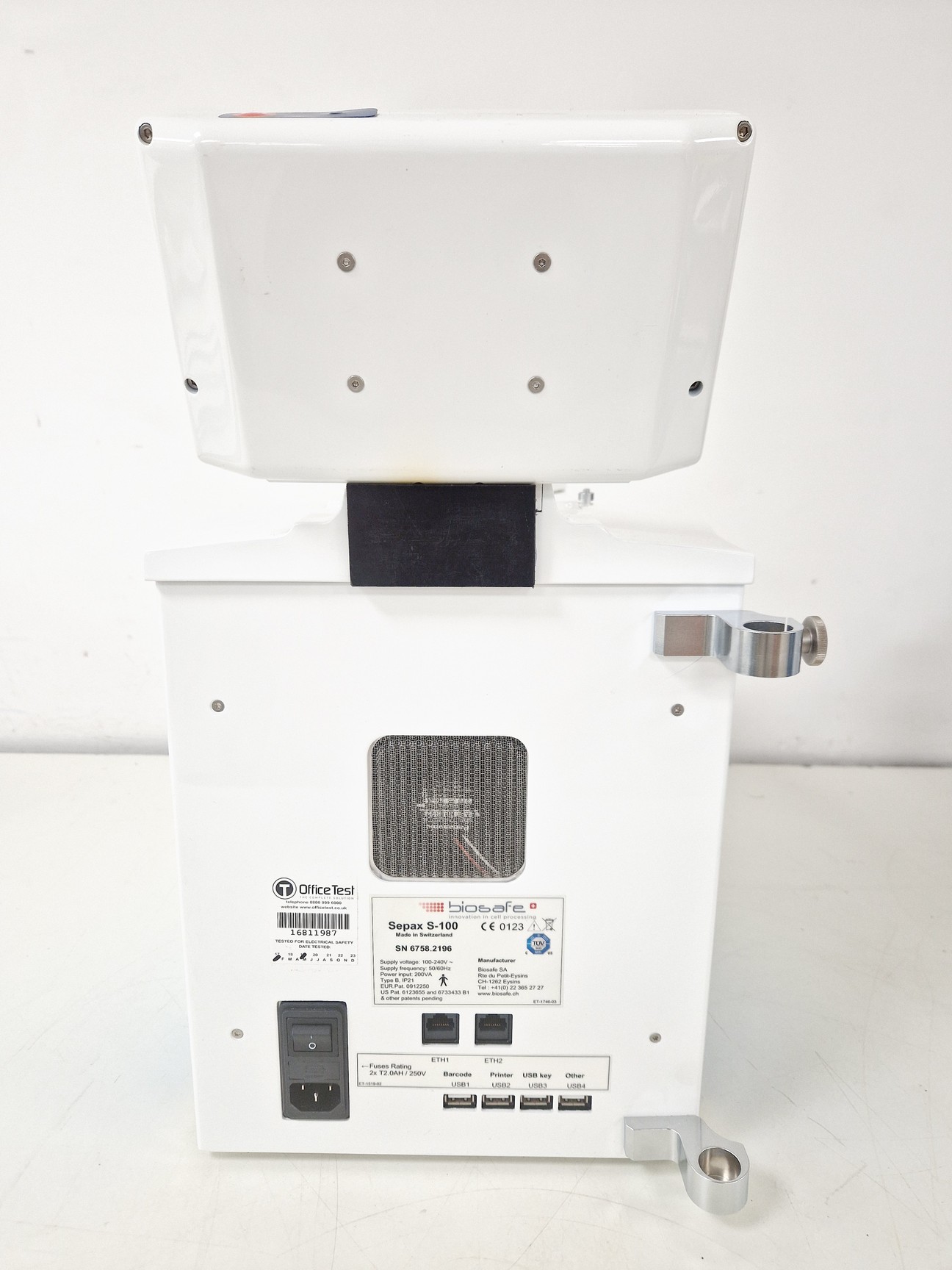 Image of Biosafe Sepax S-100 Cell Separation System Lab