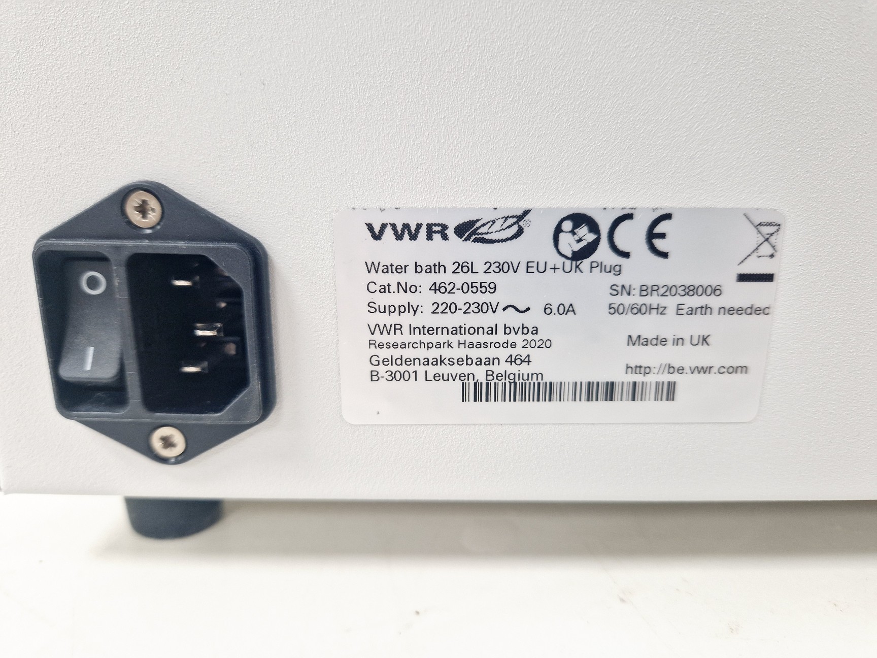 Image of VWR Unstirred VWB 26 Water Bath 26 Litre Lab