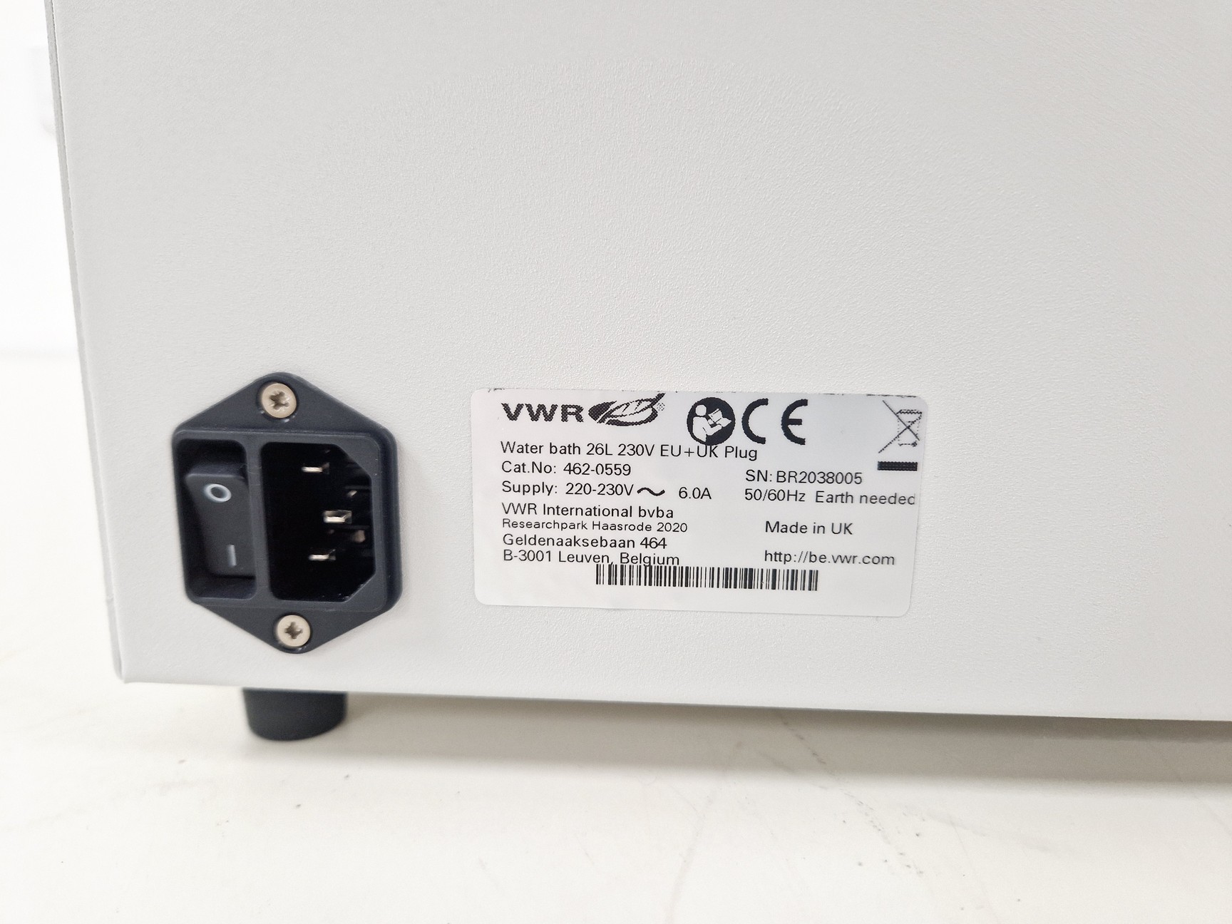 Image of VWR Unstirred Water Bath 26 Litre Lab