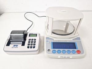 Thumbnail image of AnD Weighing FZ-2000i 2dp Precision Balance With AnD Multi-Printer Lab 