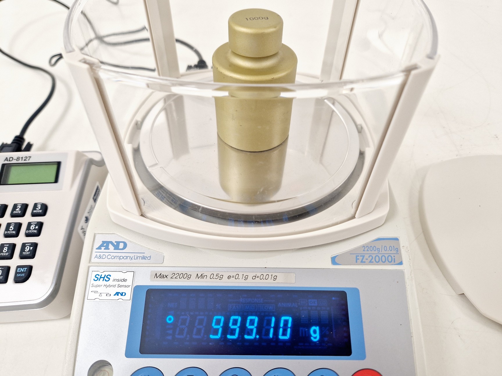 Image of AnD Weighing FZ-2000i 2dp Precision Balance With AnD Multi-Printer Lab 
