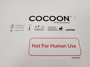 Thumbnail image of 8 x Lonza Cocoon Consumables –Fluid Reservoirs, ACTES Accessories Etc *Expired* 