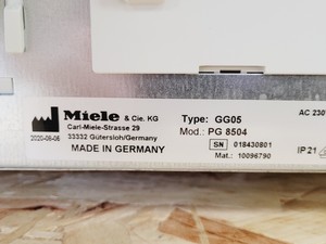 Thumbnail image of Miele Laboratory Dishwasher Type - GG05  Model - PG8504 Lab