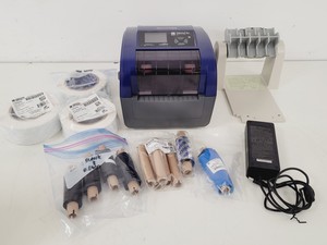 Thumbnail image of Brady BBP12 Thermal Transfer Printer w/ Labels & Ribbon Lab