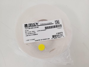 Thumbnail image of Brady Model BBP12 Thermal Transfer Printer w/ Labels and Ribbons 