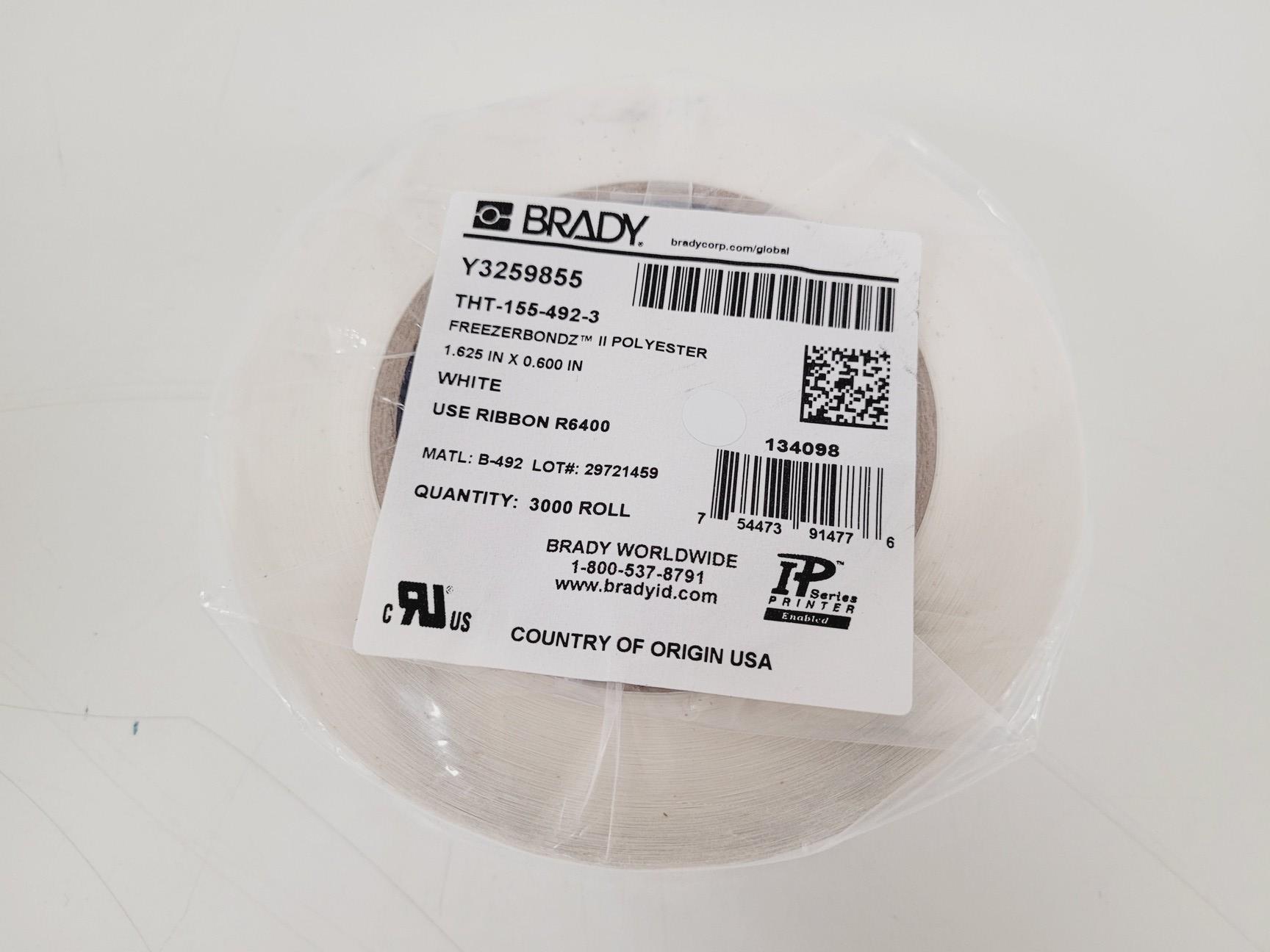 Image of Brady Model BBP12 Thermal Transfer Printer w/ Labels and Ribbons 