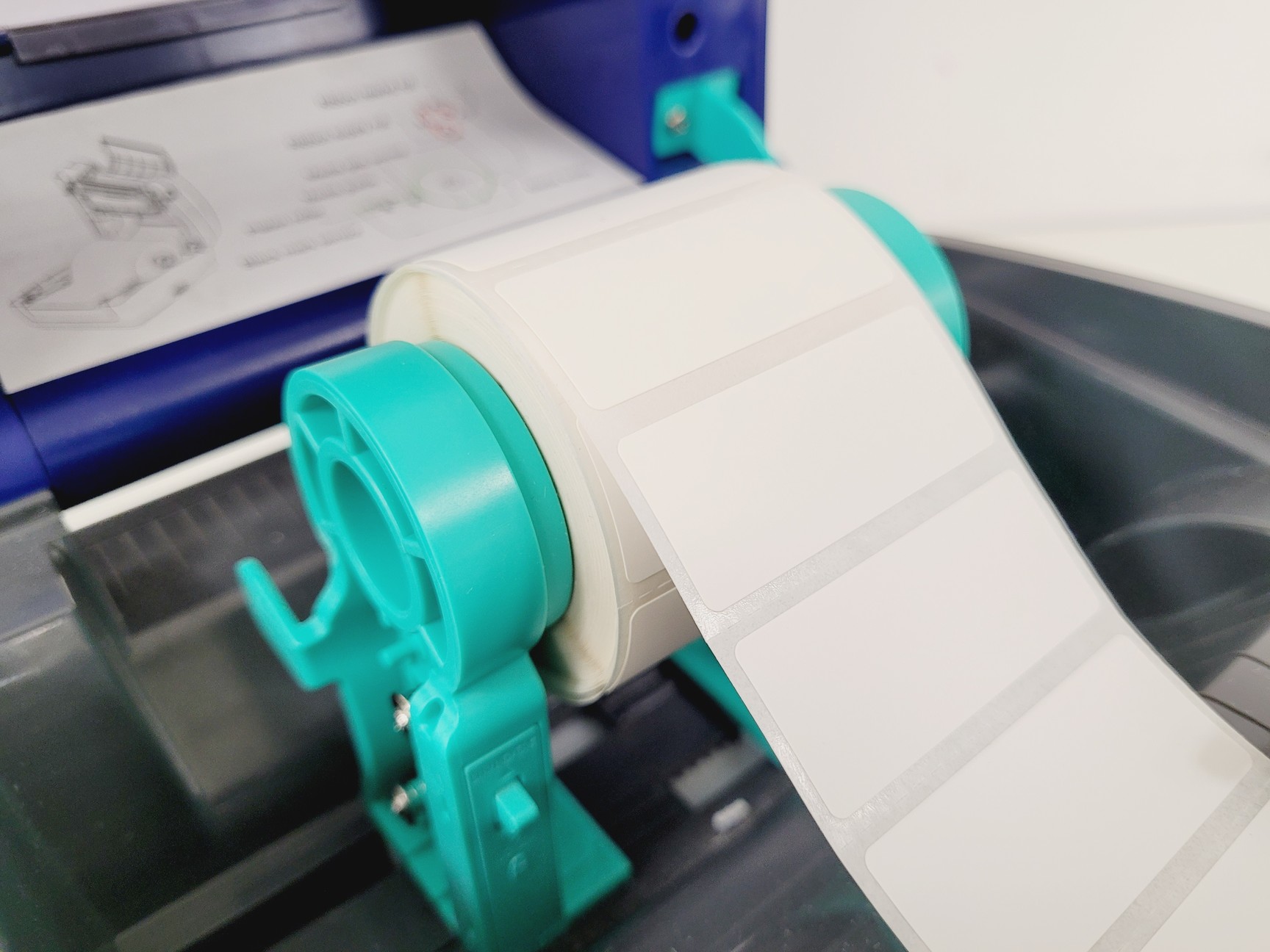 Image of Brady Type BBP12 Thermal Transfer Printer w/ Labels & Ribbons
