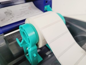 Thumbnail image of Brady Type BBP12 Thermal Transfer Printer w/ Labels & Ribbons