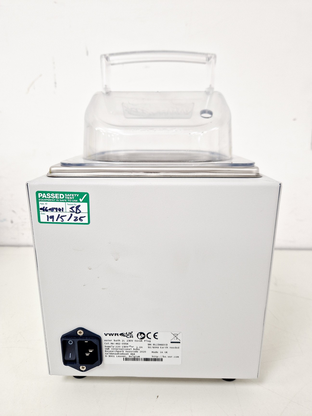 Image of VWR 2L Water Bath Lab 462-0554 Lab