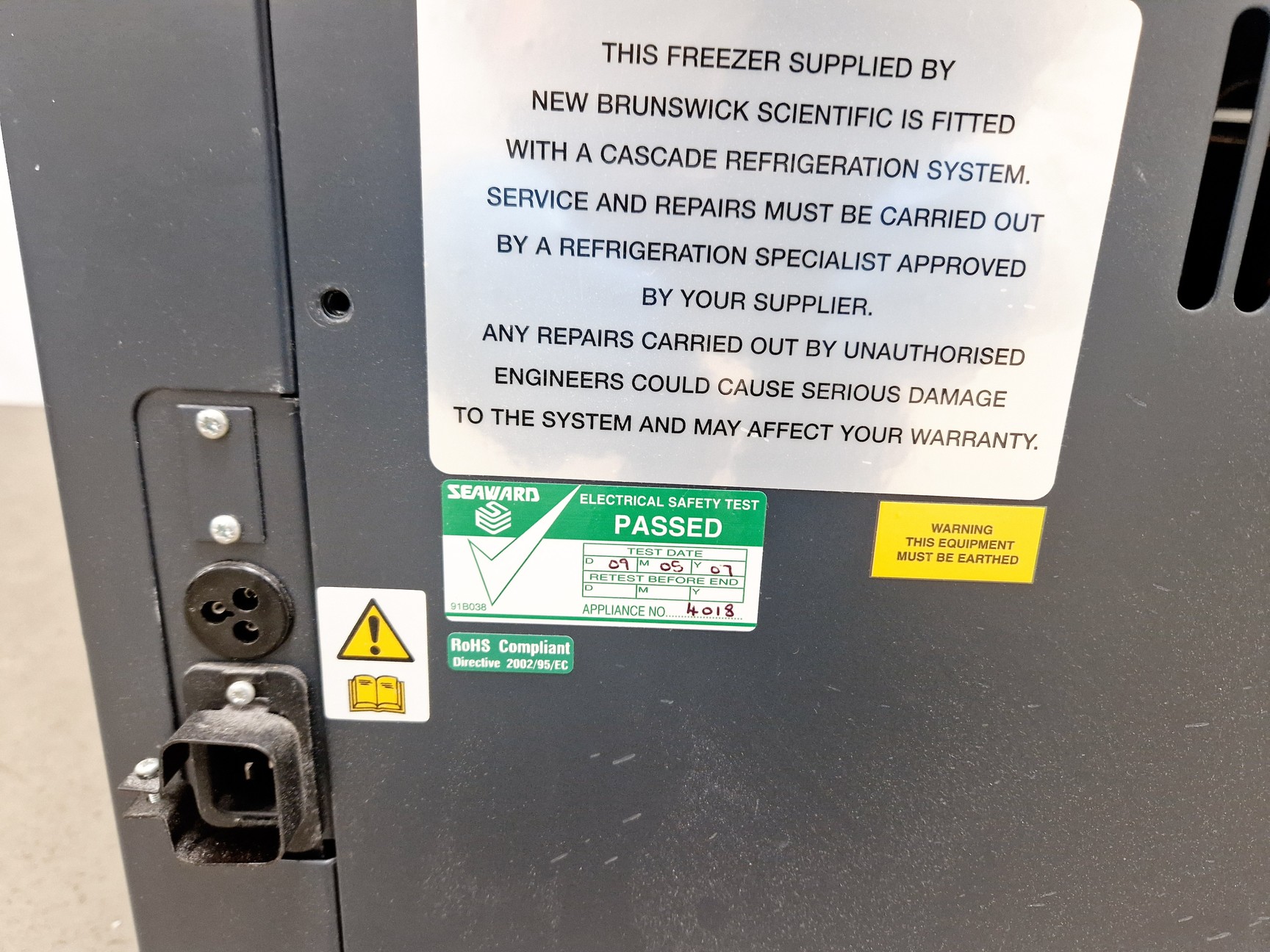Image of New Brunswick Scientific ULT Freezer Model-U725 -86 Lab