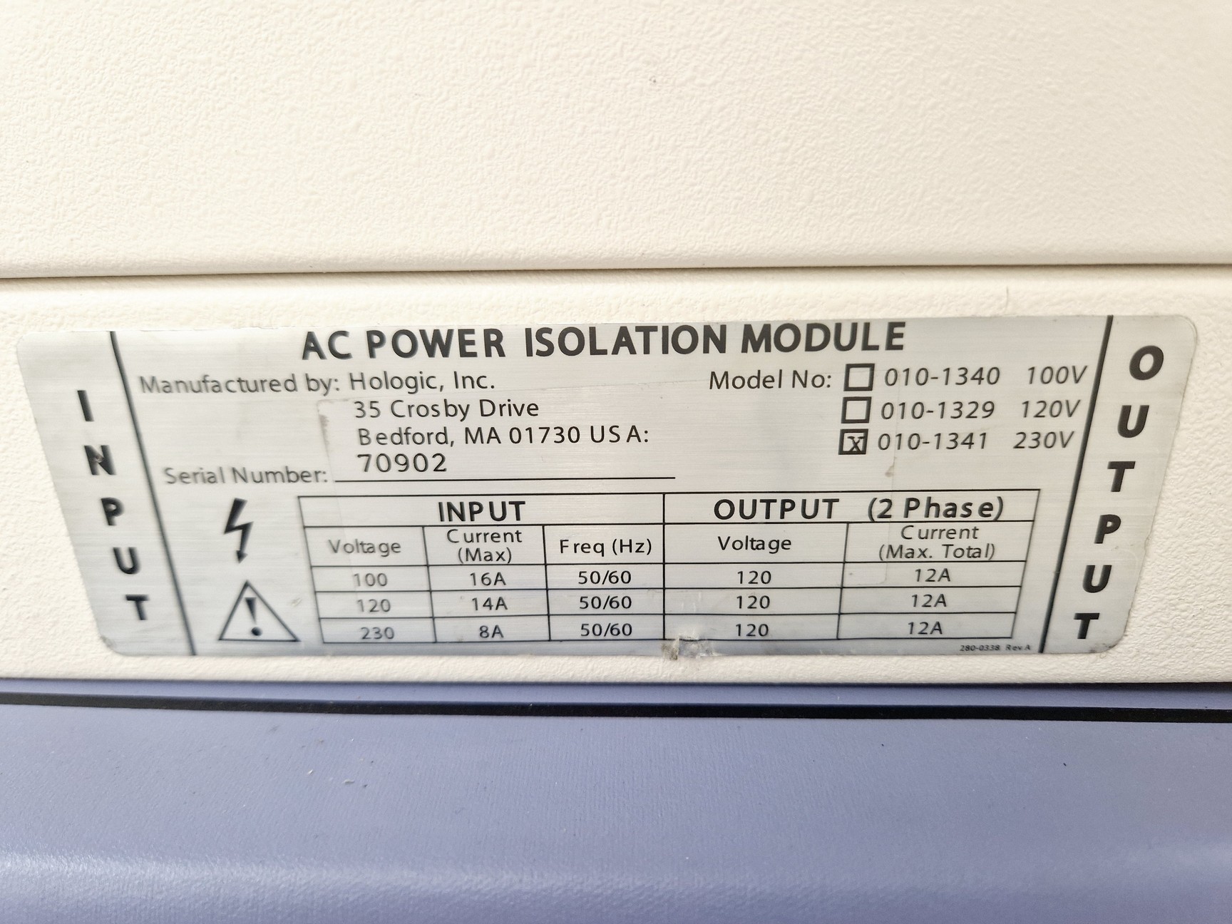 Image of Hologic Delphi QDR 4500 DEXA Scanner (X-Ray Bone Densitometer) Lab