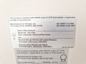 Thumbnail image of Hologic Delphi QDR 4500 DEXA Scanner (X-Ray Bone Densitometer) Lab