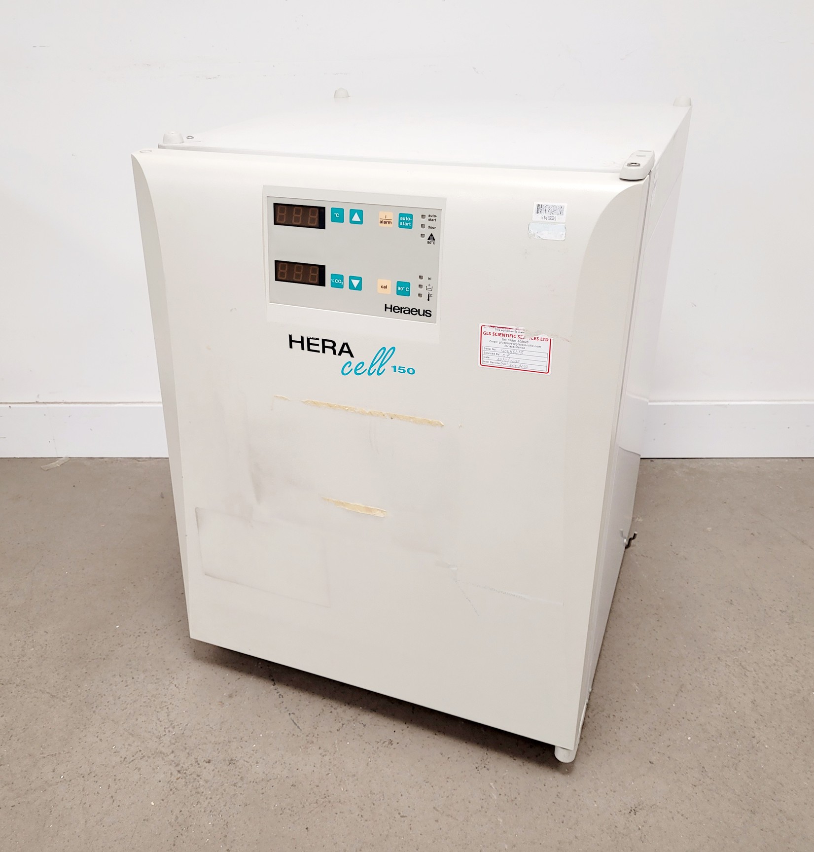 Image of Heraeus HERAcell 150 CO2 Incubator - Water Sensor Fault S/R Lab