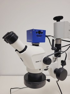 Thumbnail image of Zeiss Stemi 305 Trinocular Stereo Microscope System with Axiocam & Monitor 