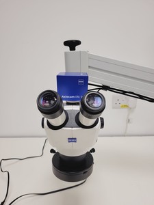 Thumbnail image of Zeiss Stemi 305 Trinocular Stereo Microscope System with Axiocam & Monitor 