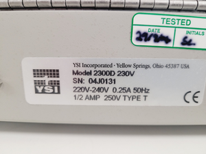 Thumbnail image of YSI 2300 230V STAT Plus Glucose Lactate Analyser Spares/Repair Lab