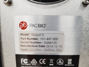 Thumbnail image of PacBio Sequel II Next Generation Sequencing (NGS) System Lab