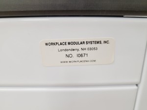 Thumbnail image of Workplace Modular Systems Double Door Laboratory Benchtop Cabinet 100 x 100 x 84