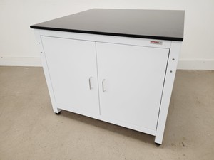 Image of Workplace Modular Systems Double Door Laboratory Benchtop Cabinet 100x100x84 cm