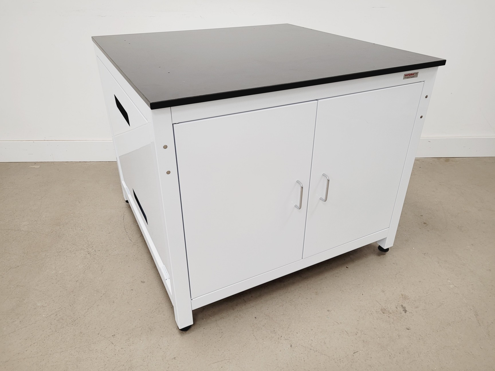 Image of Workplace Modular Systems Double Door Laboratory Benchtop Cabinet 100x100x84 cm