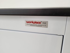 Thumbnail image of Workplace Modular Systems Double Door Laboratory Benchtop Cabinet 100x100x84 cm