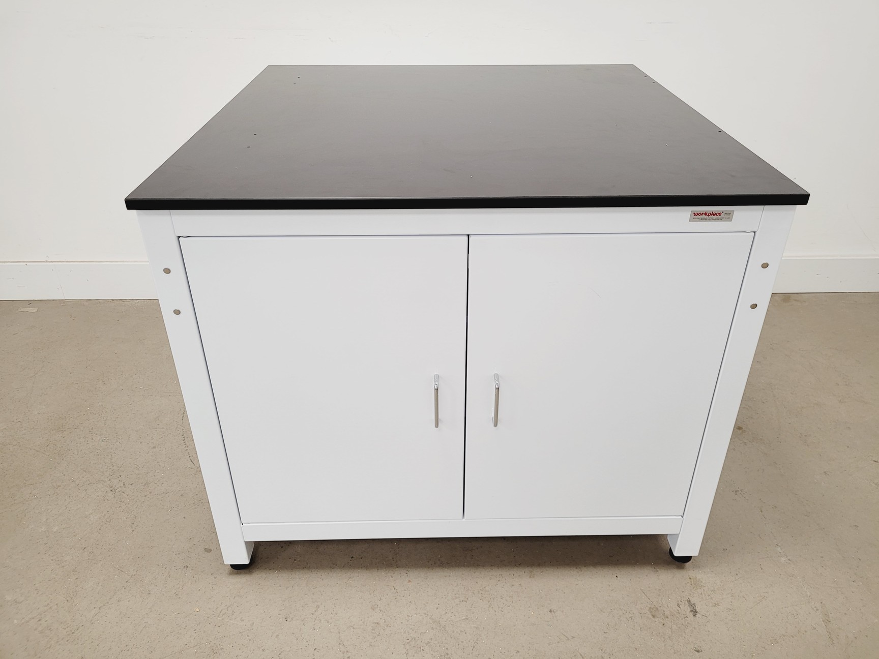 Image of Workplace Modular Systems Double Door Laboratory Benchtop Cabinet 100x100x84 cm