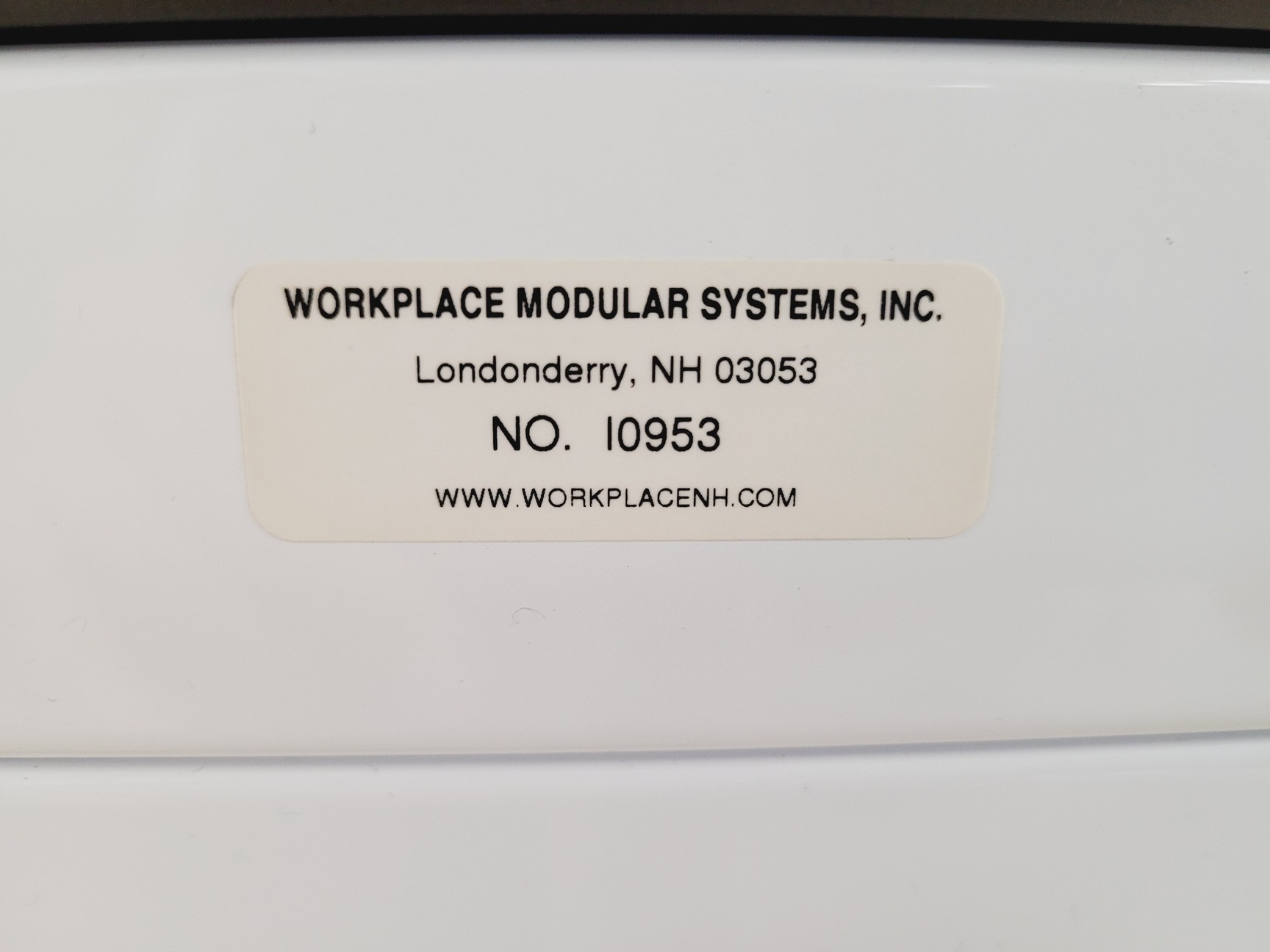 Image of Workplace Modular Systems Double Door Laboratory Benchtop Cabinet 100x100x84 cm