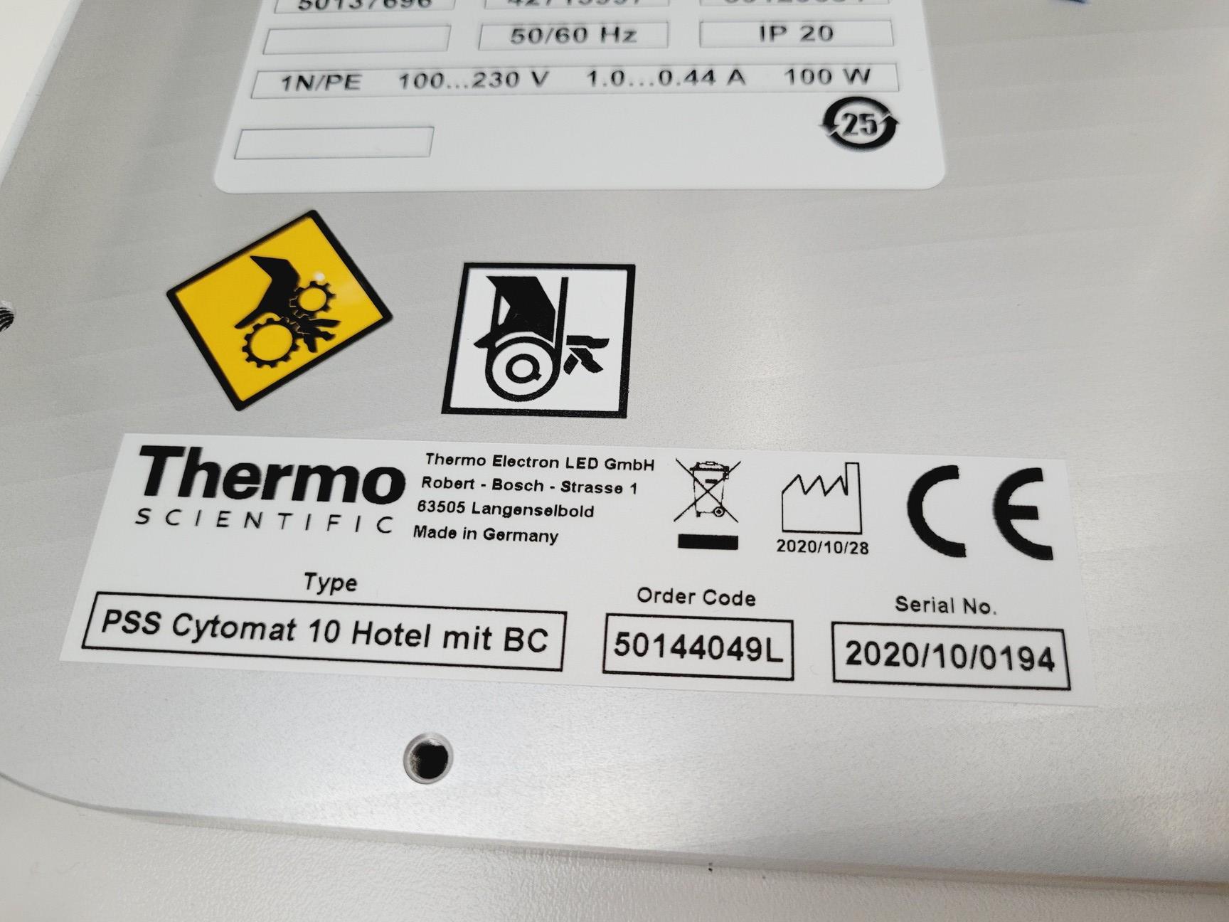 Image of Thermo Scientific Model No. Cytomat 10 Microplate Hotel B4 Lab